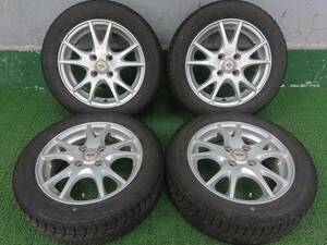 軽自動車に 社外BRB 14×4.5 +45 155/65R14 ブリヂストン 冬 4本 売切!!