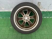 レガシィ等に スバル純正ホイール!! 17×7J +55 GOODYEAR REVSPEC RS-2付き 215/45 2018年製 4本セット 中古 売切!!_画像3