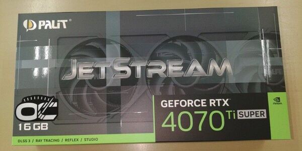 新品未使用品 RTX 4070 Ti SUPER JETSTREAM OC 16GB 