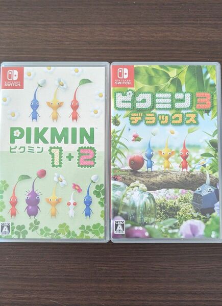 ピクミン1+2 ピクミン3デラックス　２本セット　 Nintendo Switch