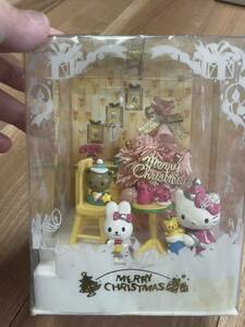  rare Sanrio Hello Kitty Christmas geo llama Mini tree musical light figure 