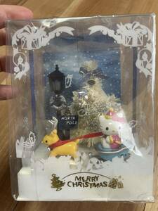  rare Sanrio Hello Kitty Christmas geo llama Mini tree musical melody light figure 