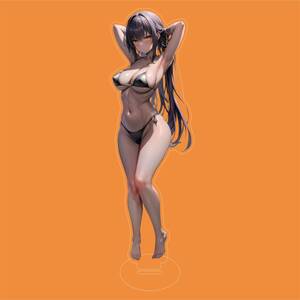  angle . chinese quince B508 new goods popular rare goods both sides printing acrylic fiber stand acrylic fiber figure 