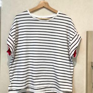 ZARA ボーダー半袖Tシャツ