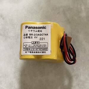 パナソニック　Panasonic リチウム電池　バッテリー　BR-2/3AGCT4A 6V 