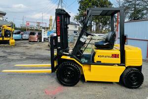 2.0tonneforklift ◆ KOMATSU◆Used item◆ FD20-11◆ 軽油(ディーゼル ) ◆約552 hours ◆フォーク長：1,650mm ◆茨城発 ◆下取りOK！