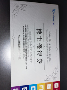  small rice field sudden electro- iron stockholder complimentary ticket booklet 1 pcs. 