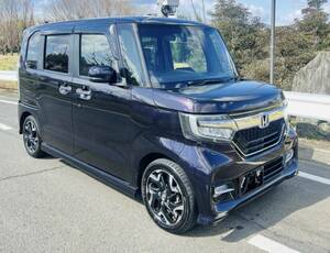 Honda N-BOX ☆ custom GLturbo Hondaセンシング ☆ Navigation＋ETCvehicle載器取includedパッケージ ☆ リア＆フロントビューカメラ