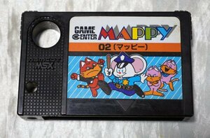 ジャンク MSXソフト マッピー MAPPY 動作未確認 NAMCO ナムコ