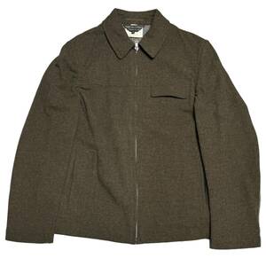 FD32) rare 98AW Comme des Garcons Homme pryus inside out wool blouson size:M / jacket shirt knitted pants Denim Parker 