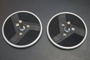 TEAC*model-X-10R* open deck parts * reel pcs * pair * screw attaching * present condition delivery goods!!