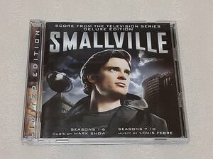 SMALLVILLE/SCORE FROM THE TELEVISION SERIES・DELUXE EDITION 輸入盤2CD US ドラマ サントラ LTD3000 12年作 SUPERMAN