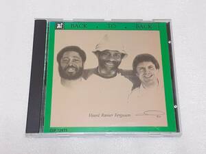 HEARD RANIER FERGUSON/BACK TO BACK 輸入盤CD US JAZZ コンテンポラリー 83年作