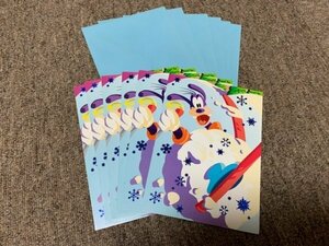 Art hand Auction MICKEY UNLIMITED PAPER MAGIC GROUP Postcard Envelope Greeting Card Christmas Card Character Goofy GOOFY Set of 6 New, antique, collection, Disney, others