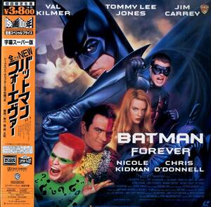 B00171206/LD2枚組/ヴァル・キルマー「バットマン フォーエヴァー(1995)(Widescreen)」