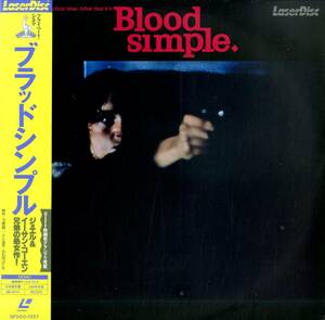 B00173233/LD/フランシス・マクドーマンド / ジョン・ゲッツ「ブラッドシンプル Blood Simple 1984 (1988年・SF050-1357)」