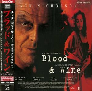 B00160227/LD/ジャック・ニコルソン「ブラッド&ワイン(Widescreen)」