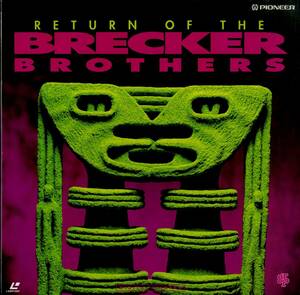 B00146542/LD/ブレッカー・ブラザーズ「Return Of The Brecker Brothers (1993年・PILJ-1124・フュージョン)」