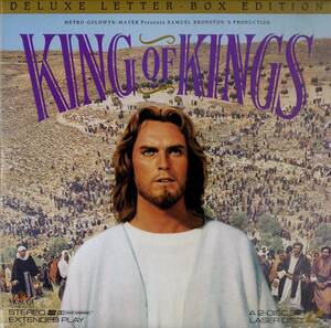 B00167762/LD2枚組/ジェフリー・ハンター「King Of Kings 1961 (Deluxe Letter-Box Edition) キング・オブ・キングス (1991年・ML-102037