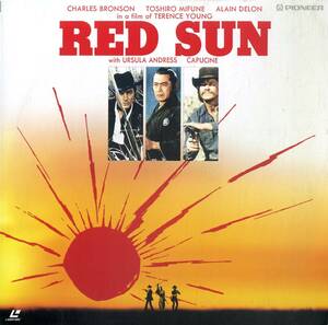 B00140866/LD/チャールズ・ブロンソン / 三船敏郎「Red Sun (英語版) (1996年・PILF-2147)」