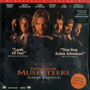 B00143000/LD/キーファー・サザーランド「三銃士 The Three Musketeers 1993 (Widescreen) (1994年・2524-AS)」