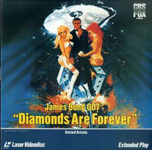 B00170551/LD/ショーン・コネリー「Diamonds Are Forever (007/ダイヤモンドは永遠に)」