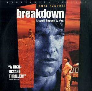 B00164164/LD/カート・ラッセル / キャスリーン・クインラン「Breakdown/ブレーキ・ダウン(Widescreen) (1997年・LV-334543-WS)」