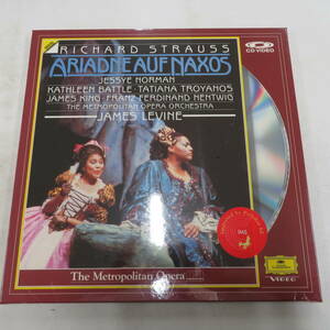 B00167978/●LD2枚組ボックス/ジェームズ・レヴァイン「Strauss / Ariadne Auf Naxos」