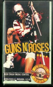 H00021334/VHSビデオ/GUNS N’ ROSES「GUNS N’ ROSES INDIANAPOLIS」