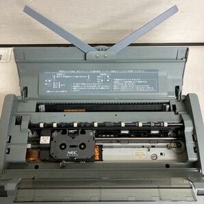 L145 FUJITSU OASYS LX-9500SD パーソナルワードプロセッサー/ワープロ 本体のみ/通電OK ジャンク品の画像7