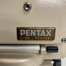 L162 PENTAX ティルティングレベル L-30 測量機器/動作未確認 ジャンク品_画像7