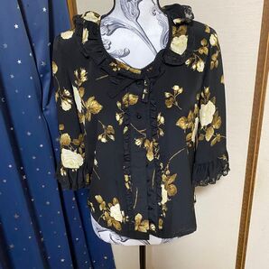 ピンクハウスブラウス 花柄