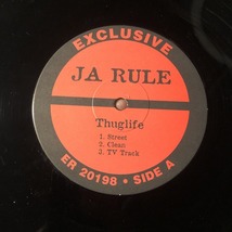 Ja Rule - Thuglife / Pain　(B2)_画像1