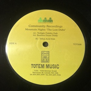 Community Recordings - Mountain Nights - The Lost Dubs　(B3)