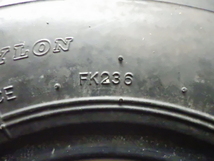 21×8-9 16PR ダンロップ ELECSAVER FK236 中古 9.9分山 1本のみ フォークリフト 2013年製 X1482_画像4