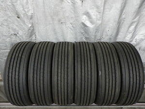 245/70R19.5 136/134J ブリヂストン R173 中古 9.9分山 6本セット サマータイヤ 2023年製【店頭受け取り可】