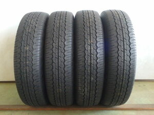 195/80R15 96S ダンロップ GRANDTREK AT20 中古 9.9分山 4本セット サマータイヤ 2022年製 P3200