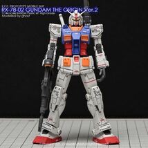 HG 1/144 RX-78-02 ガンダム(GUNDAM THE ORIGIN版)専用水転写式デカール_画像3