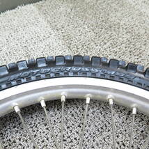 RM125 [RF13A] 2スト モトクロッサー 純正フロントホイール J21×1.60 ディスクローター付属 検)RF14 RF15 KR050601_画像3