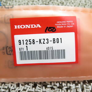 Oリング 18.8×1.9 91258-KZ3-B01 1個 純正 CRF450RX　CR250　CRF250R　CRF450R　CRF250X　ホンダ　HONDA　◆送料200円 TR050110.24