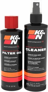 K&N エアーフィルターケアサービスKIT オイル237ml/クリーナー 355ml k&n air filter 99-5050