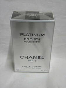 シャネル☆エゴイスト プラチナム ＥＤＴ １００ｍｌ☆CHANEL EGOISTE PLATINUM POUR HOMME オードゥ トワレ 100ml☆新品・本物