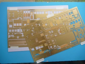 On 2 1/2(1/48) 西大寺鉄道キハ3-5車体製作用 自作エッチング板(1両分）　★軽微な修正が必要