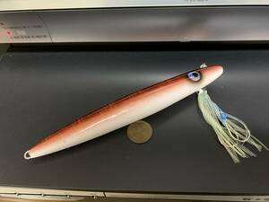 イカジグ インチク 720g スモールシルエット、スローアクションでイカが大好物な深海のキンメ、アカムツ、根魚などに！（送料370円）