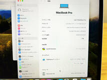 Macbook Pro メモリ32GB SSD1TB 2020年モデル i7 13インチ 日本語キーボード_画像5
