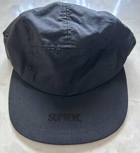 supreme ジェットキャップ　黒　USA製シュプリーム