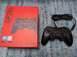 0605u1745 Elecom game pad wire Xinput PS series placement ream . stick mode switch light weight black JC-GP20SBK