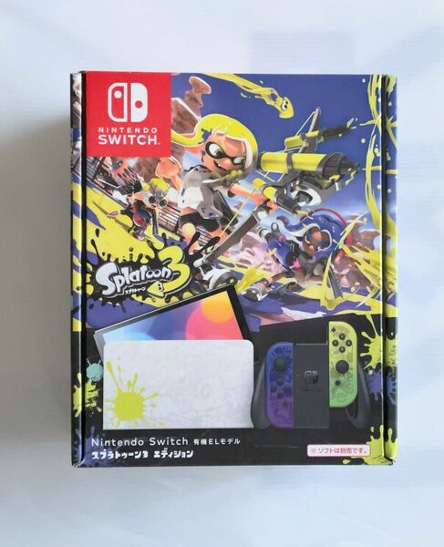 Nintendo Switch 有機ELモデル スプラトゥーン3エディション　新品未開封　未使用　商品説明