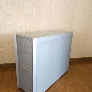 星野金属工業 Windy PC アルミ ケース 本体 MT-PRO1700 シルバー ミドルタワー型 日本製 デスクトップ パーツ＋HD3 HOLDERの画像1