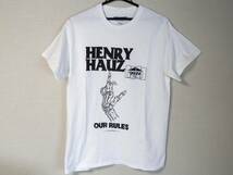 ROUGH AND RUGGED HENRY HAUZ× HIROTTON Tシャツ Mサイズ 白 ラフアンドラゲッド ヘンリーハウズ_画像1